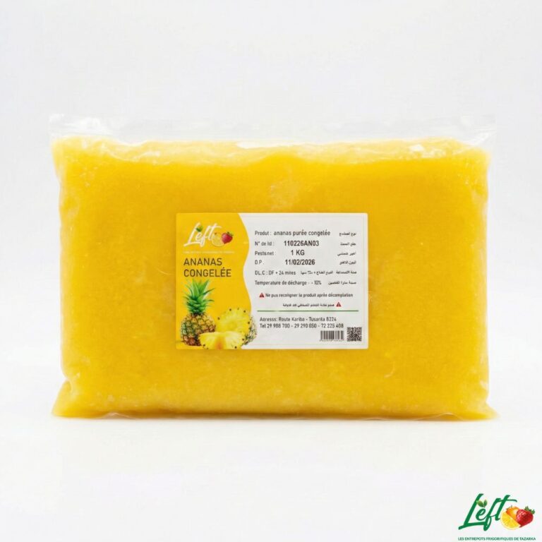 ananas PUREE 1 KG
