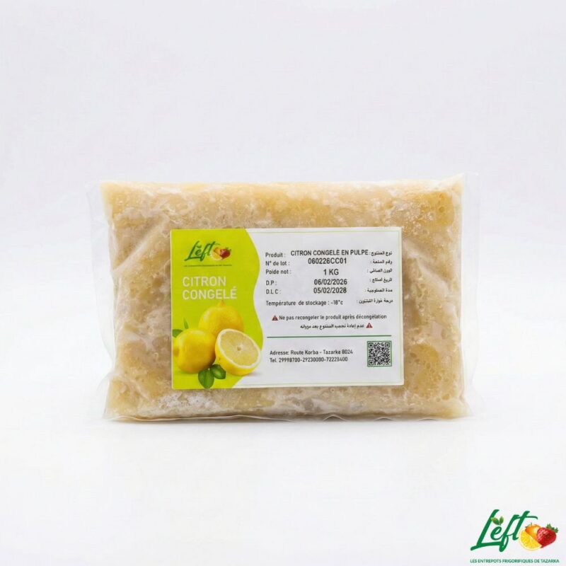 citron pulpe 1 kg