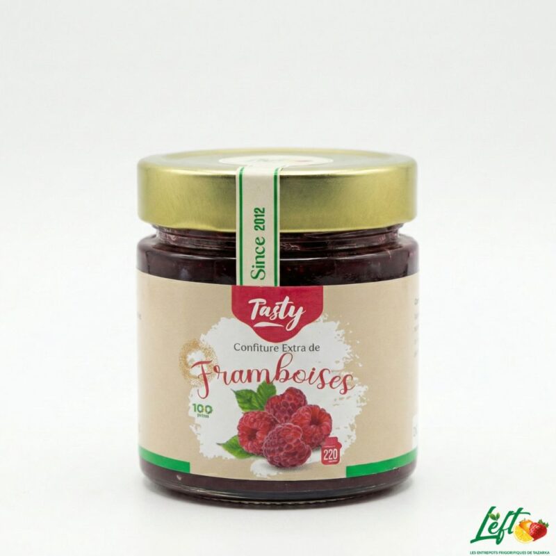 confiture framboise 220g