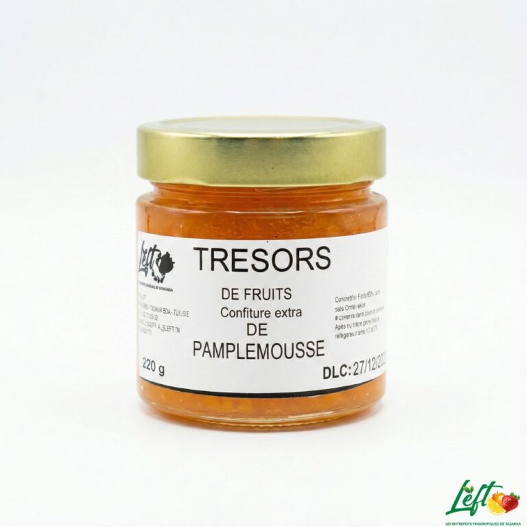 confiture pamplemousse 220g