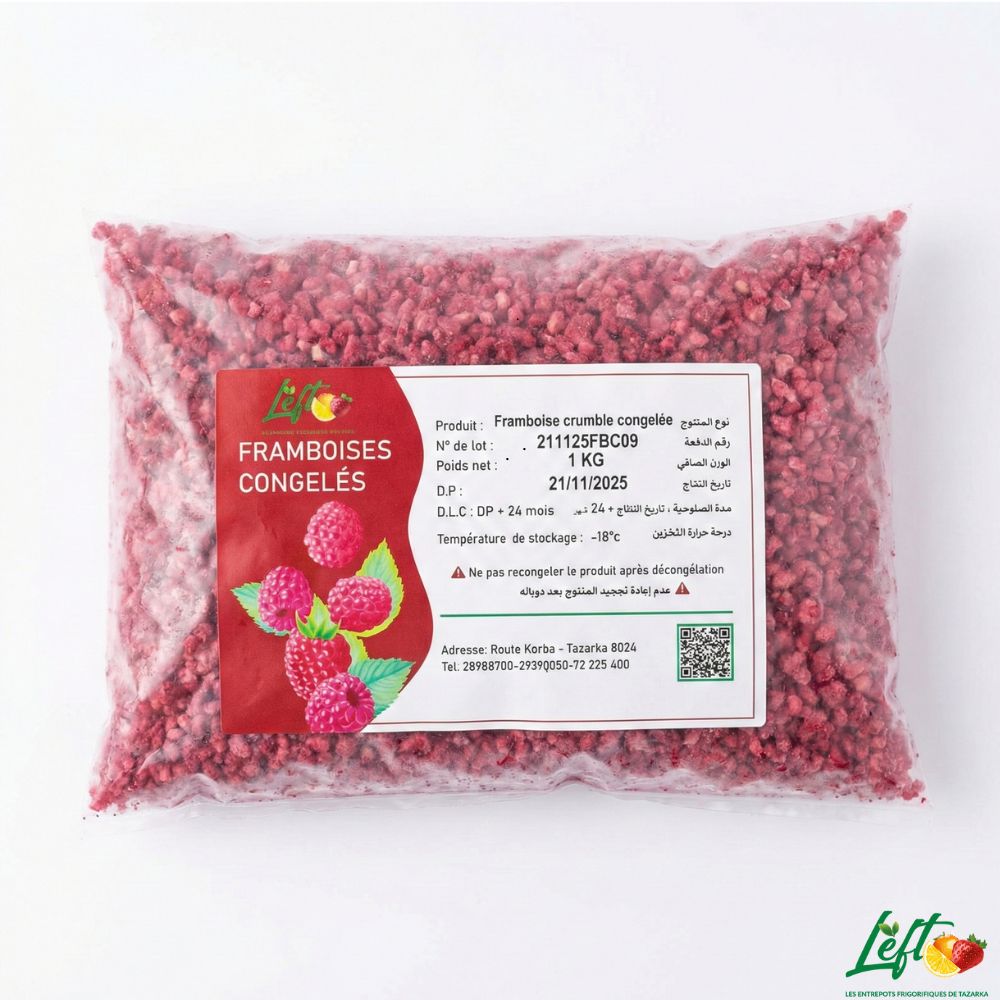 framboise crumble 1kg