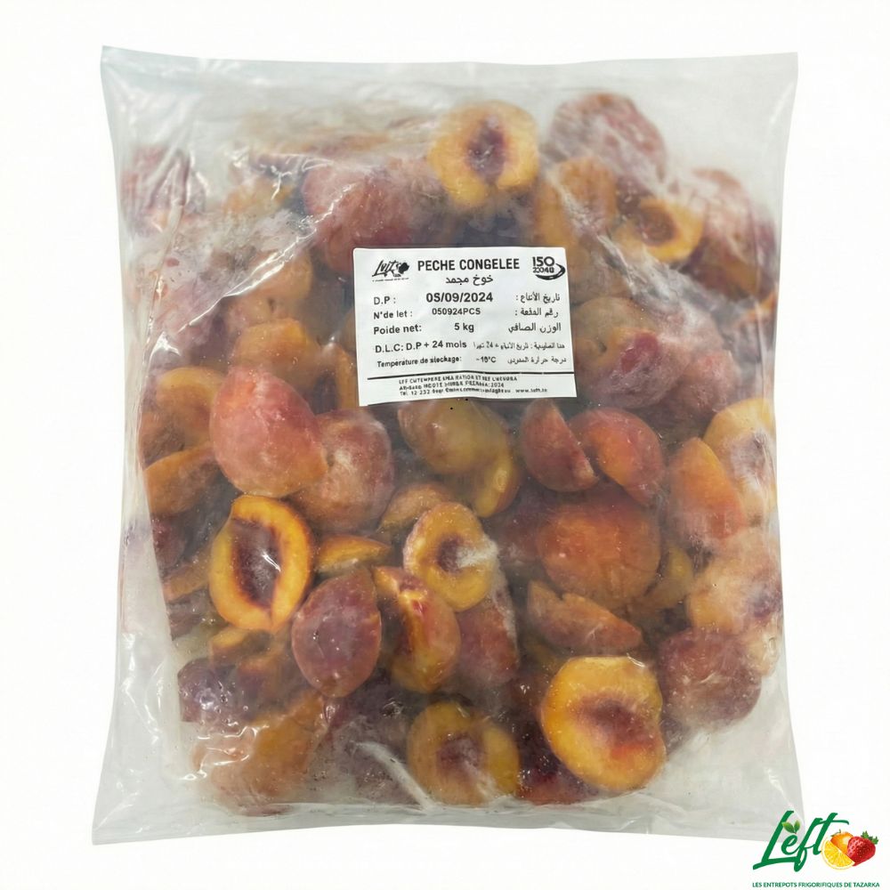 Pêche Congelé Dénoyauté 5KG