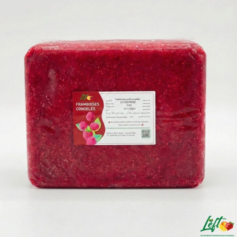 puree framboise 5 kg