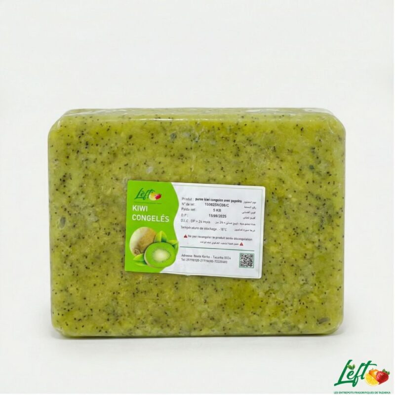 puree kiwi 5kg avec pepeins