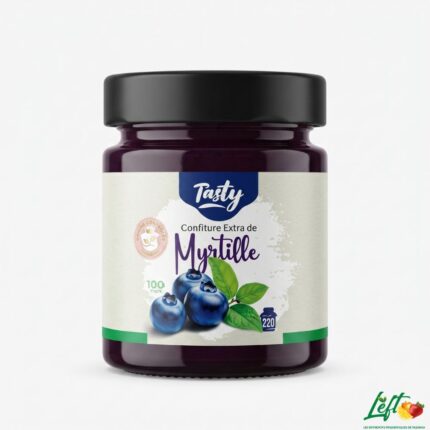 confiture myrtille
