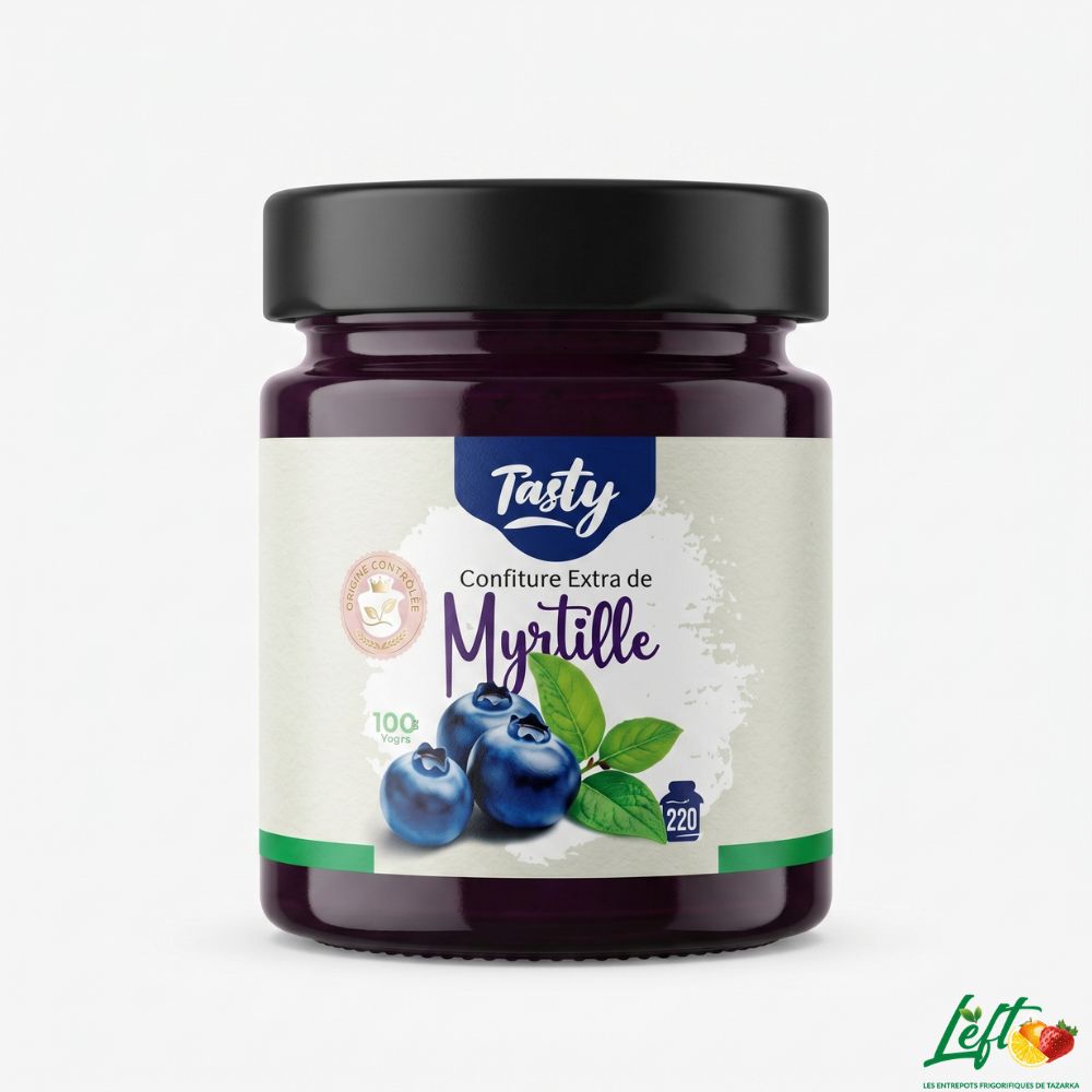 confiture myrtille