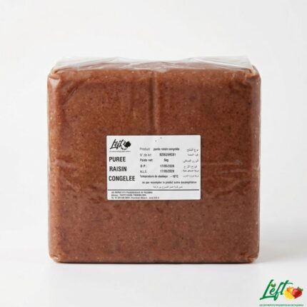raisin purée congelé 5kg